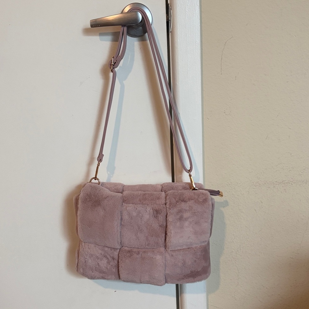 Anthropologie Lilac Shoulder Bag